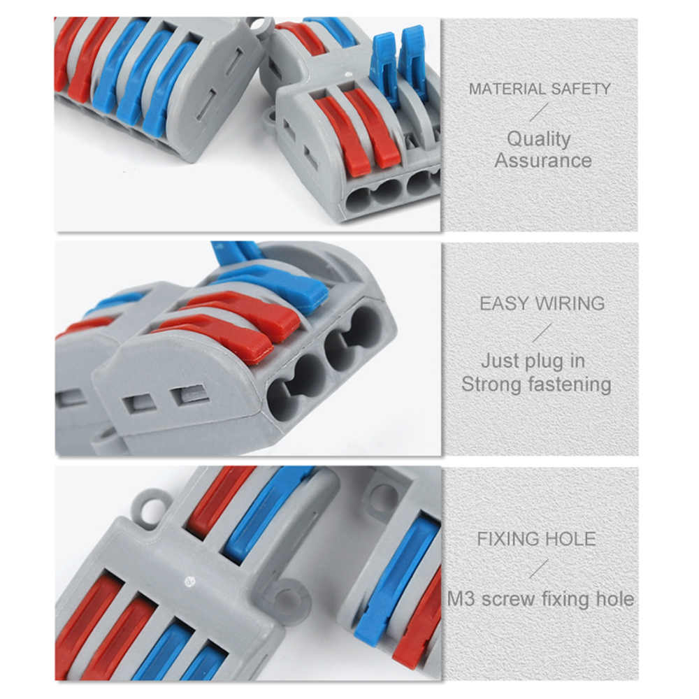 Quick Wire Connector Universal - Push Fit Connector บทวิจารณ์และราคา