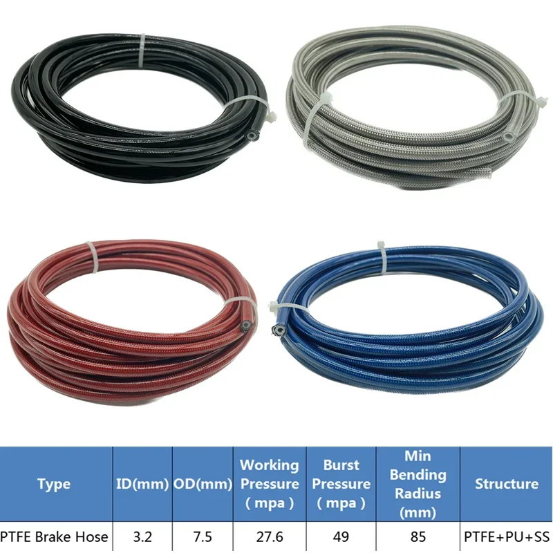 4M AN3 Motorcycle Braided Stai - Ptfe Tape Thread บทวิจารณ์และราคา