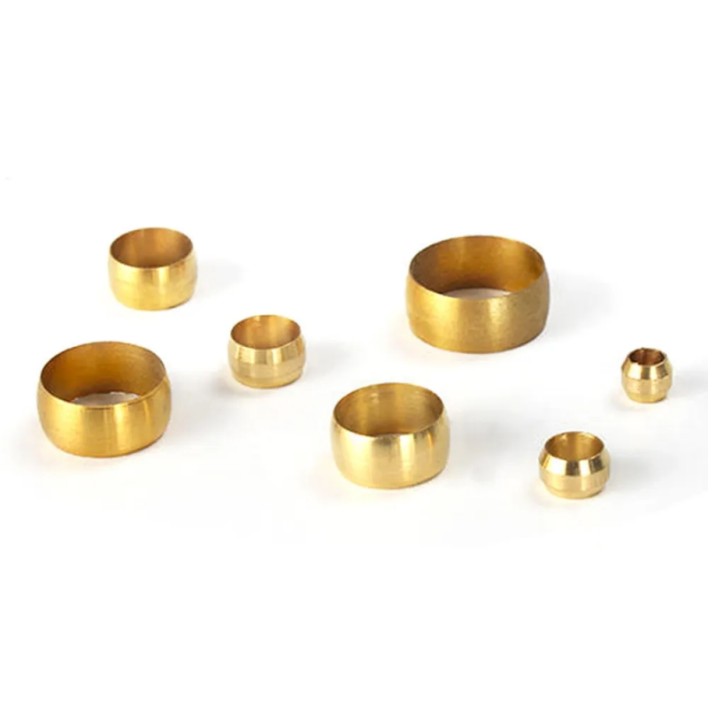 10Pcs Brass Double taper ferru - Compression Fitting Brass บทวิจารณ์และราคา