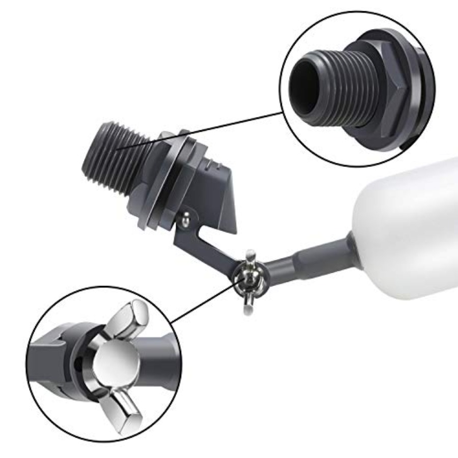 Float Ball Valve, 1/2 Inch Mal - Float Ball Valve บทวิจารณ์และราคา