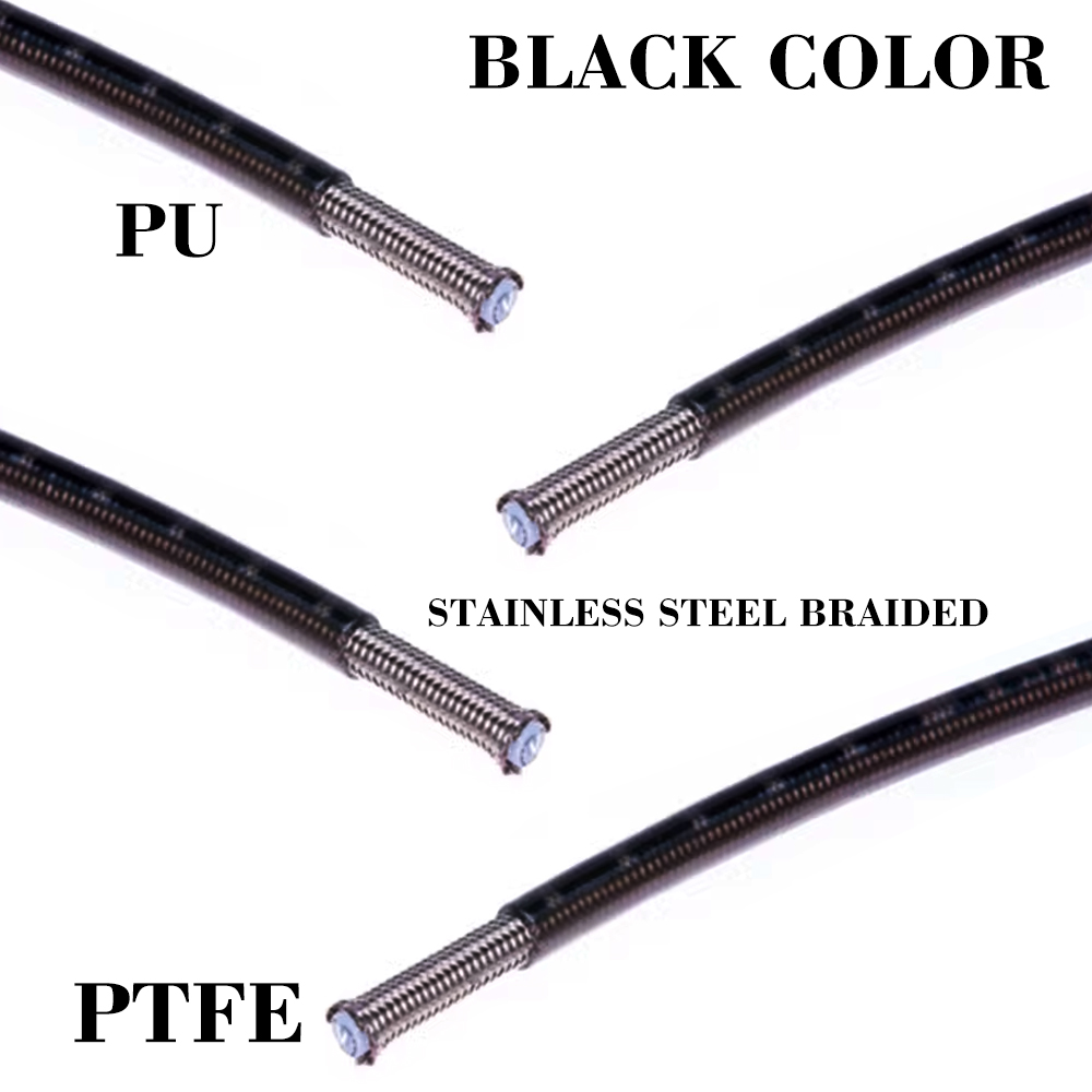AN3 Motorcycle PTFE Brake Line - Flexible Hose Braided บทวิจารณ์และราคา