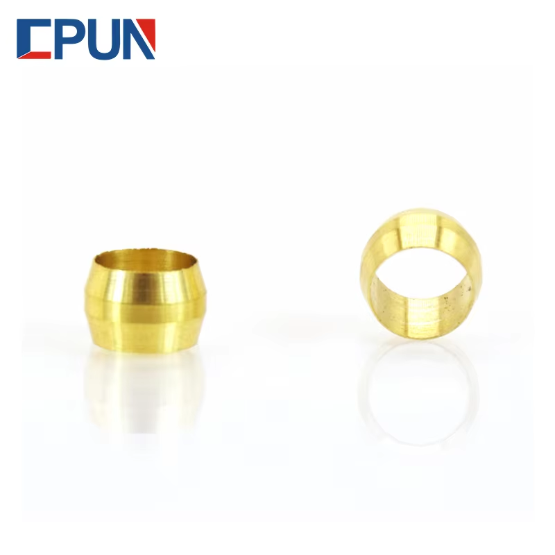 10pc Brass Double taper ferrul - Compression Fitting Brass บทวิจารณ์และราคา