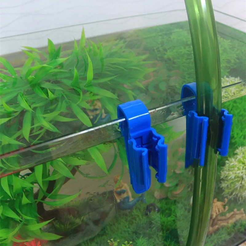 Aquarium Hose Clip 2PC, Adjust - Plastic Pipe Clip บทวิจารณ์และราคา