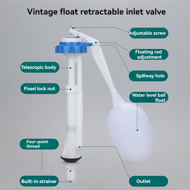 B52C Adjustable Old Type Toile - Float Ball Valve บทวิจารณ์และราคา