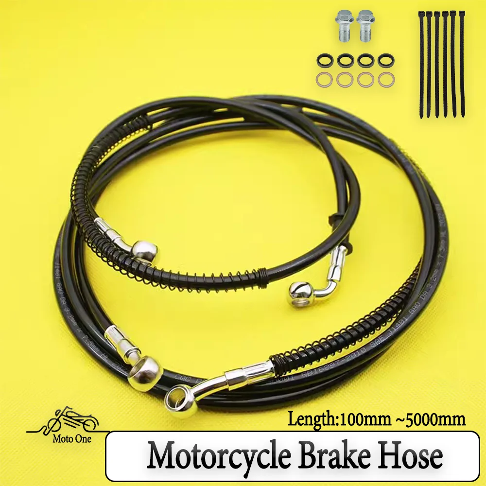 10cm~500cm Motorcycle Brake Cl - Flexible Hose Braided บทวิจารณ์และราคา