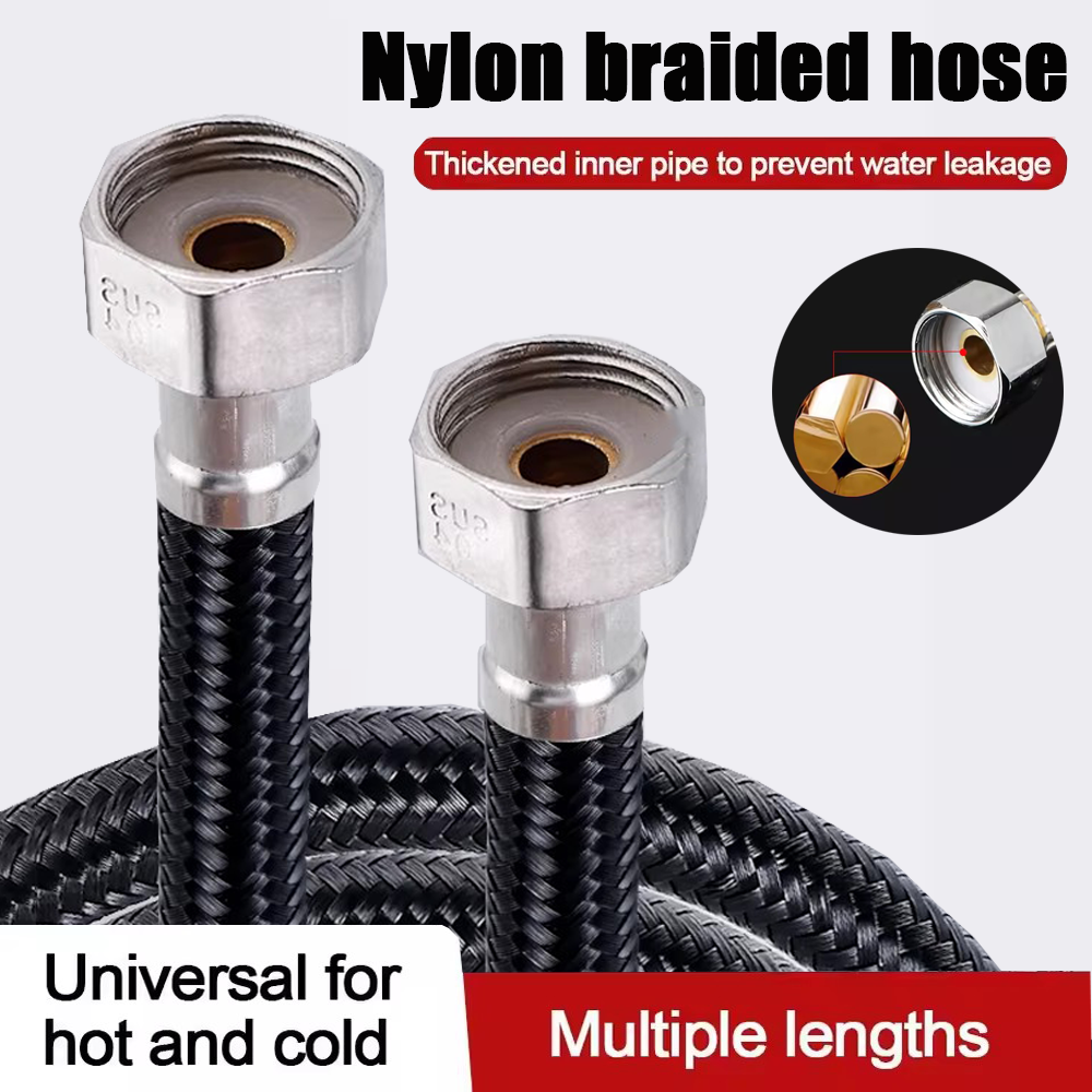 Upgraded 20 to 200CM Nylon Bra - Flexible Hose Braided บทวิจารณ์และราคา
