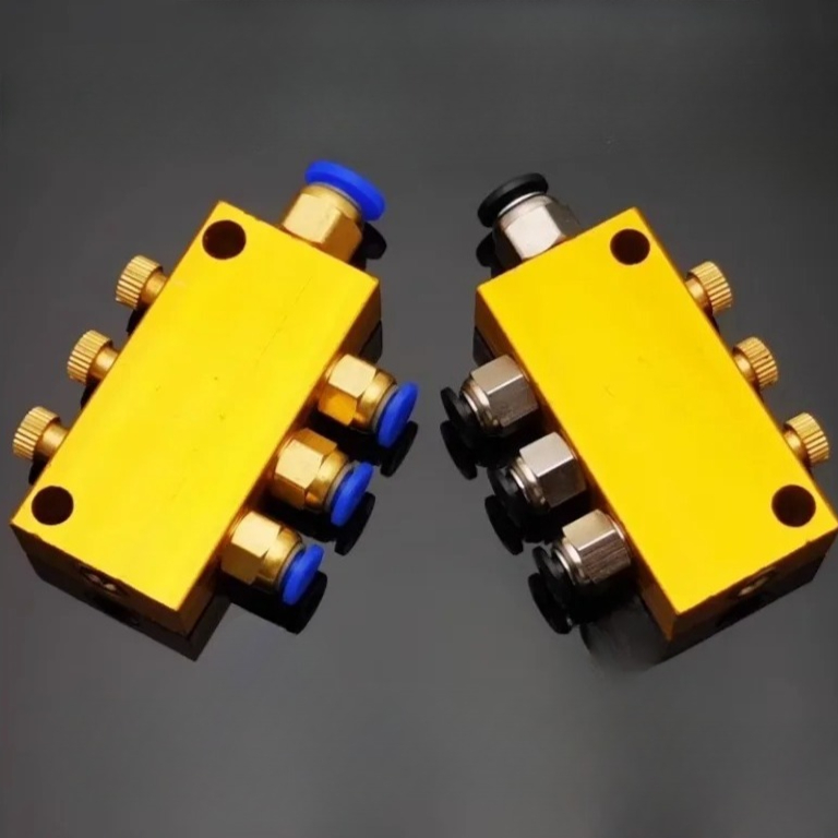 2-12 Ways Aluminium Brass Lube - Compression Fitting Brass บทวิจารณ์และราคา