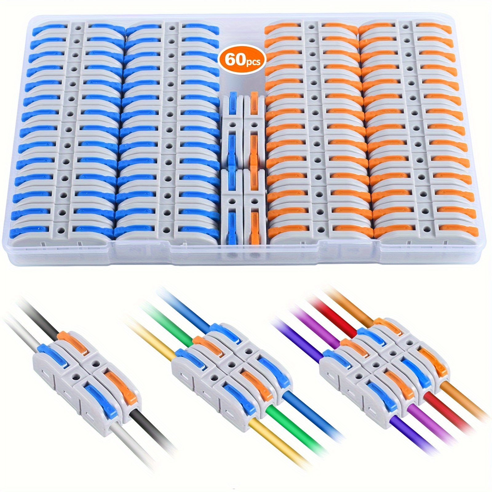 Lever Wire Connectors, 10pcs/6 - Push Fit Connector บทวิจารณ์และราคา