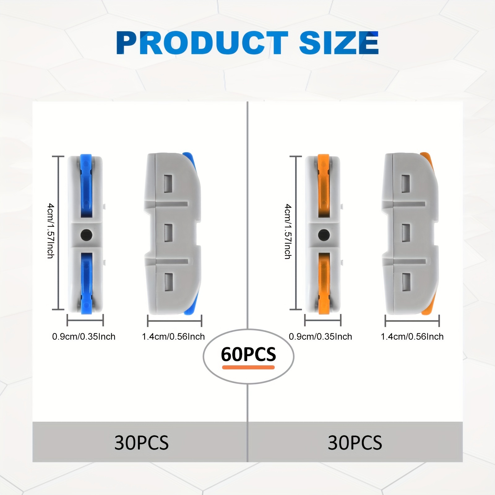 Lever Wire Connectors, 10pcs/6 - Push Fit Connector บทวิจารณ์และราคา