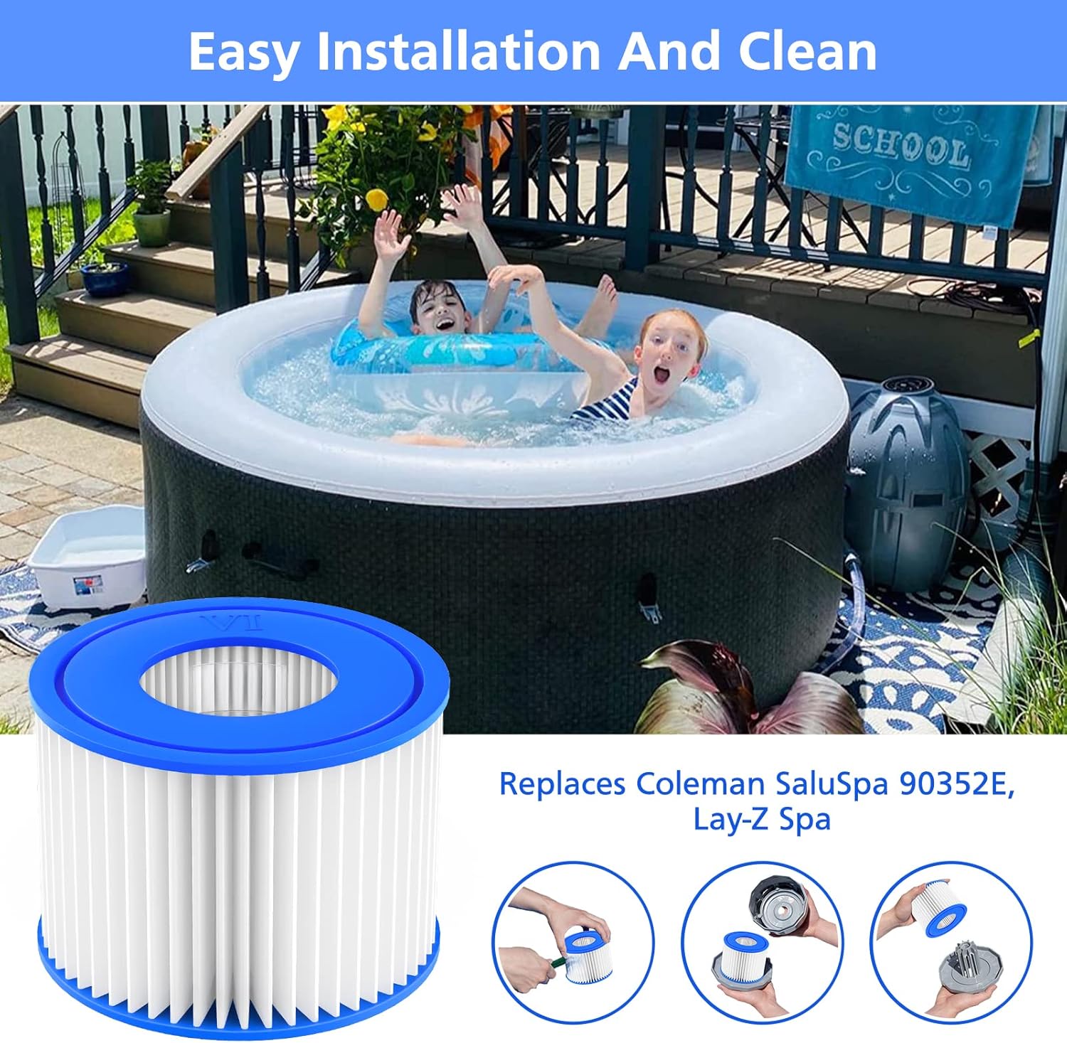 Hot Tub Filter Cartridge Size  - Basin Mixer Cartridge บทวิจารณ์และราคา