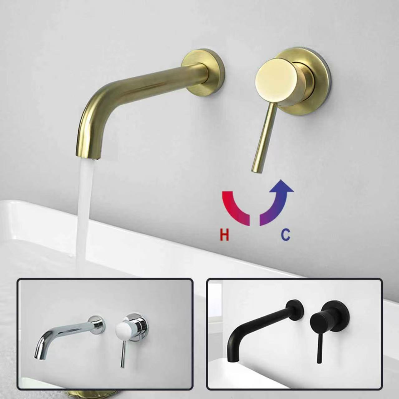 Brass Bathroom Basin Faucet Si - Basin Mixer Cartridge บทวิจารณ์และราคา