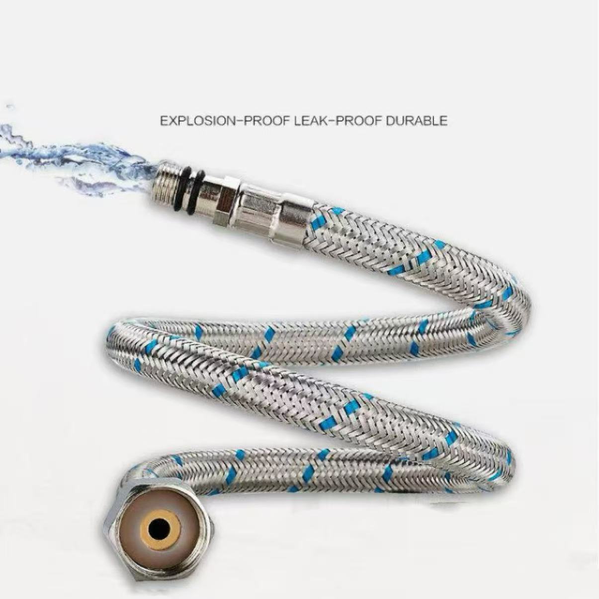 G1/2 G3/8 G9/16 50cm 1 pair St - Flexible Hose Braided บทวิจารณ์และราคา