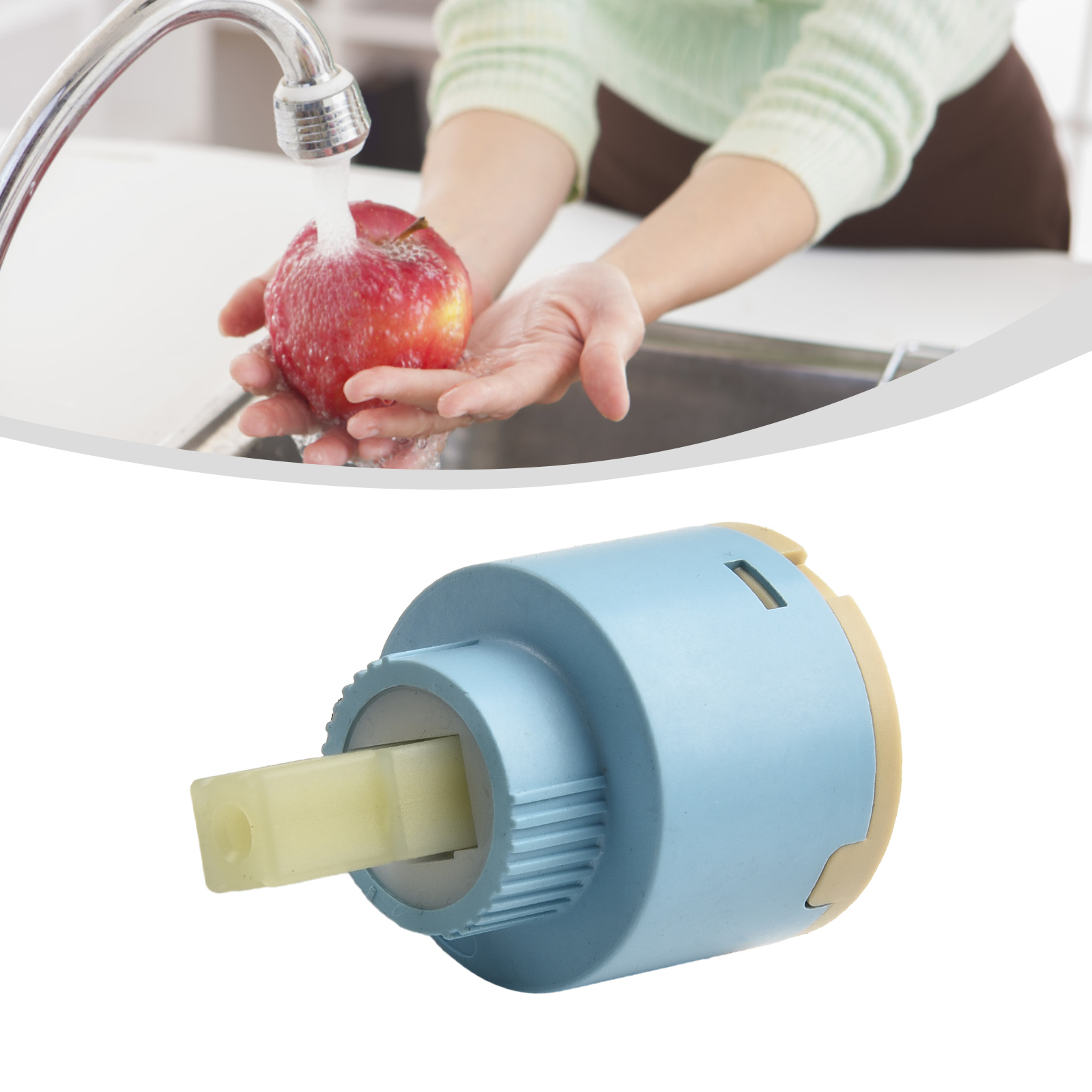 1pc Ceramic Cartridge 35mm/40m - Basin Mixer Cartridge บทวิจารณ์และราคา