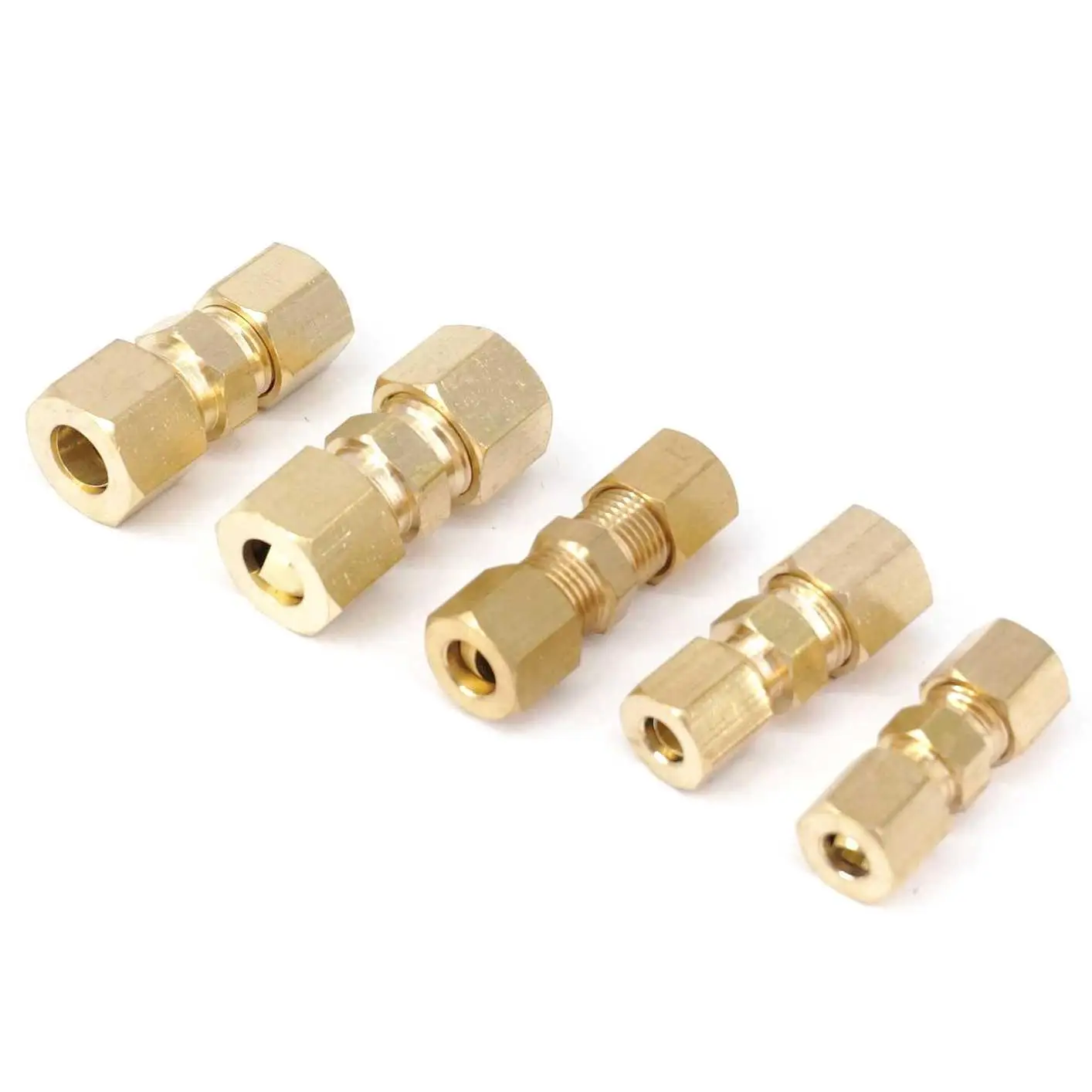 Compression Fitting Fit Tube O - Compression Fitting Brass บทวิจารณ์และราคา