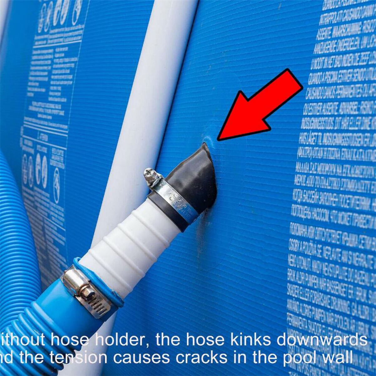 1 Set Swimming Pool Pipe Fixin - Plastic Pipe Clip บทวิจารณ์และราคา