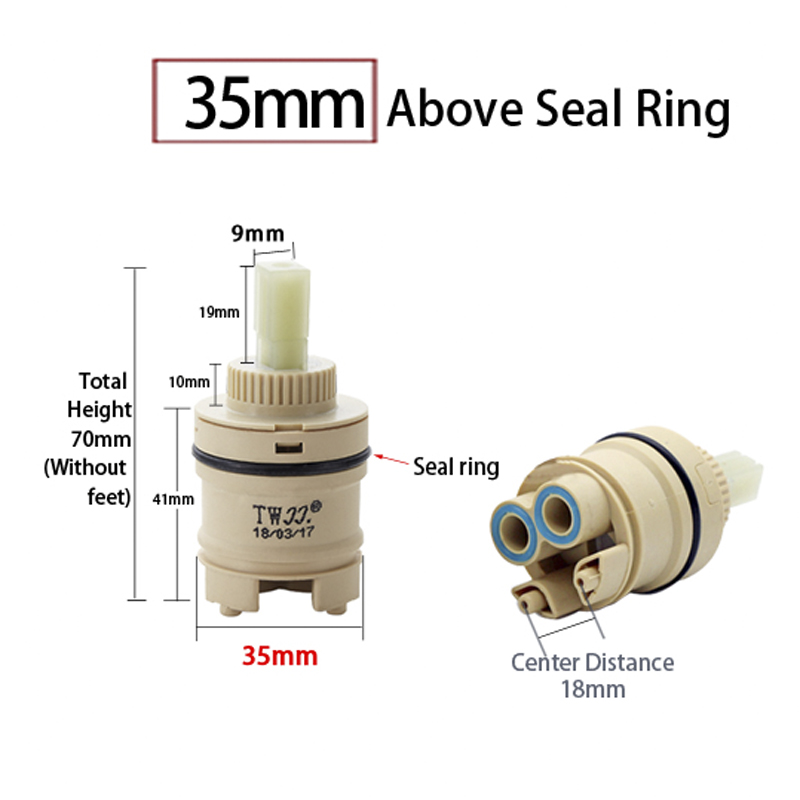 Tap Mixing High spool Valve 35 - Basin Mixer Cartridge บทวิจารณ์และราคา