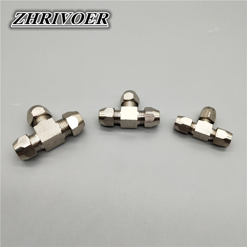 1Pcs Pneumatic Fittings Brass  - Compression Fitting Brass บทวิจารณ์และราคา