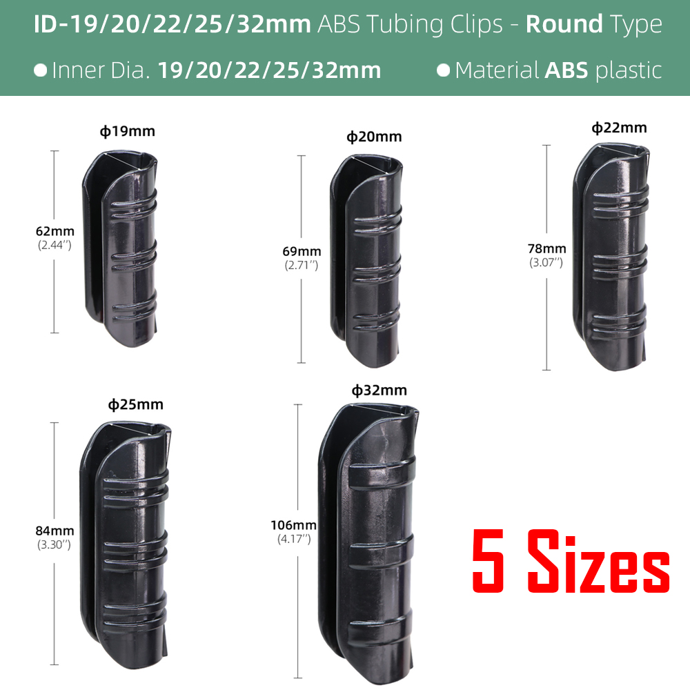 30PCS 19/20/22/25/32MM Garden  - Plastic Pipe Clip บทวิจารณ์และราคา