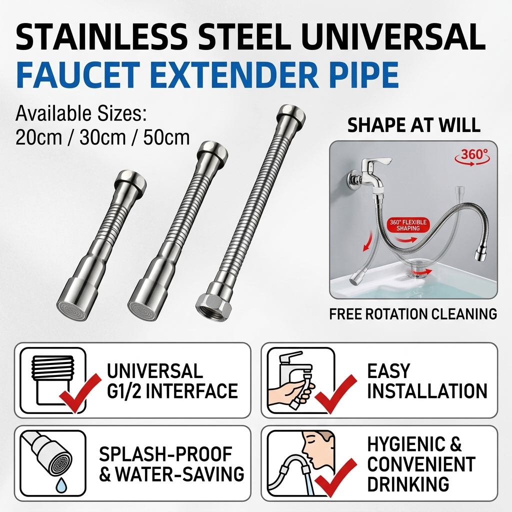 360° Flexible Stainless Steel  - Flexible Hose Braided บทวิจารณ์และราคา