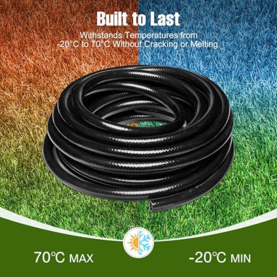 100FT 1/2 Inch Drip Irrigation - Push Fit Connector บทวิจารณ์และราคา