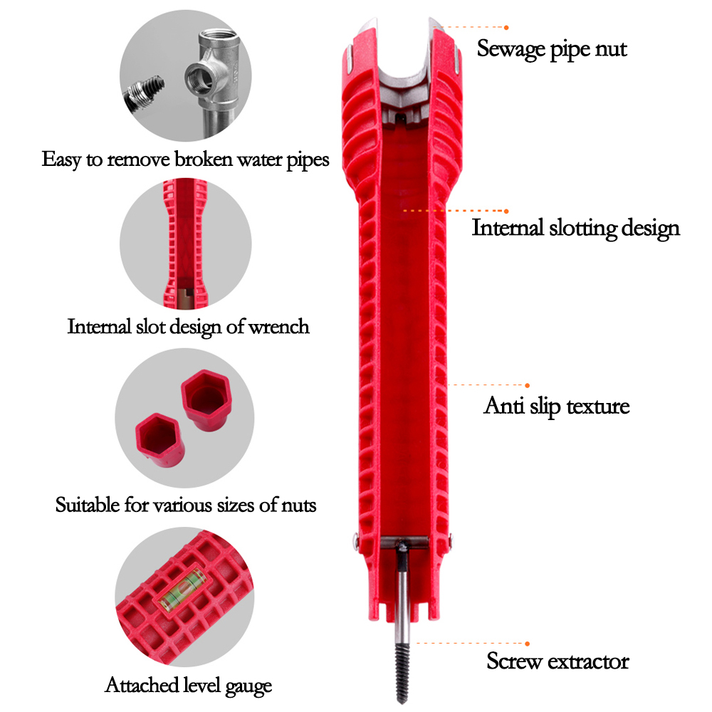Three head red Sink wrench 8-i - Pipe Freeze Spray บทวิจารณ์และราคา