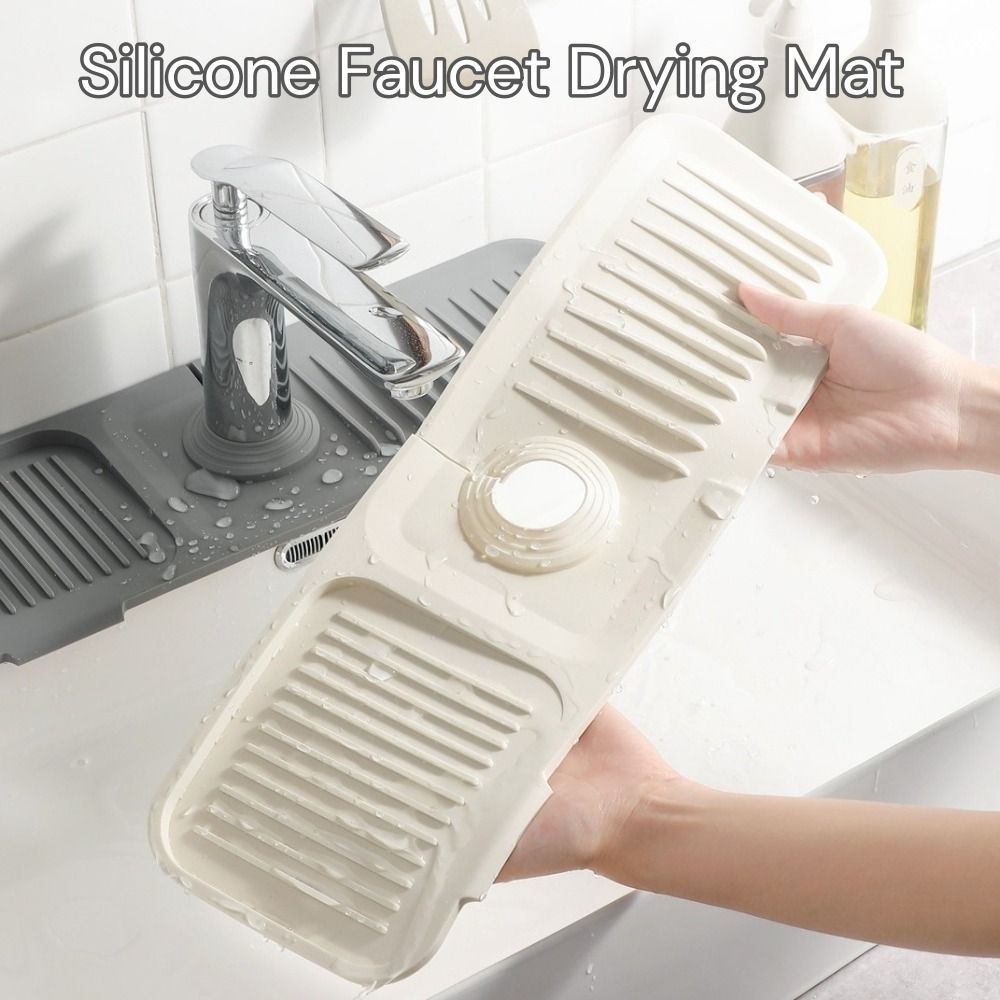 Portable Silicone Faucet Mat 3 - Silicone Tap Washer บทวิจารณ์และราคา